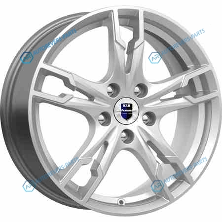 7186732 КиК Солар R17x7 5x112 ET45 CB66.6 Almaz_black