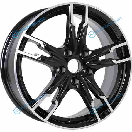 7186758 КиК Солар-оригинал R17x7 5x100 ET46 CB57.1 Almaz_black