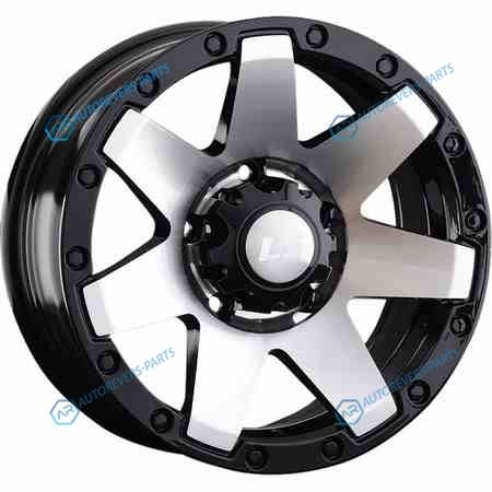 7189167 LS LS 881 R16x7 5x139.7 ET10 CB108.5 BKF