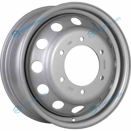 7190173 Accuride Ford Transit R16x6 6x180 ET109.5 CB138.8 Silver