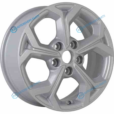 7203467 KHOMEN KHW1606 (ZV16_Corolla) R16x6.5 5x114.3 ET45 CB60.1 F_silver