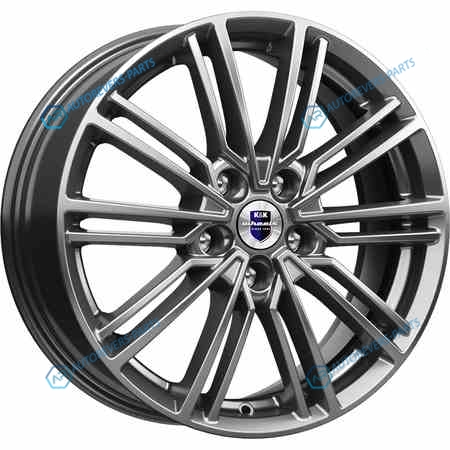 7207872 КиК Эрфурт R17x7 4x100 ET37 CB67.1 Dark_platinum