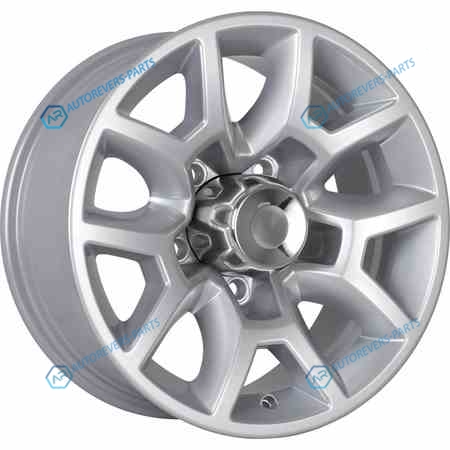 7224976 КиК Калахари R16x7.5 5x139.7 ET2 CB108.5 Silver (КС321)(Мятый обод)**