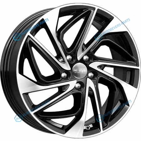 7226699 КиК КС883 (ZV 18_Tiguan) R18x7 5x112 ET43 CB57.1 Dark_platinum