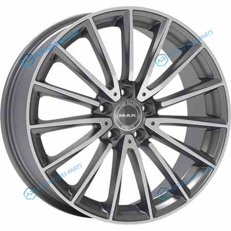 7227951 MAK Komet R18x8 5x112 ET33 CB66.6 Gunmetal_mirror_face