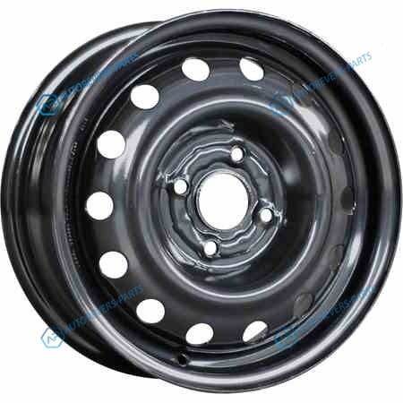 7232274 Trebl 53B35B TREBL R14x5 4x98 ET35 CB58.6 Black