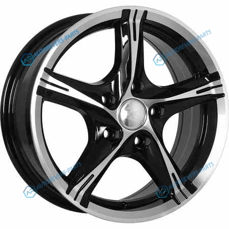 7232991 LS LS 137 R15x6.5 4x100 ET45 CB73.1 BKF (Мятый обод)**
