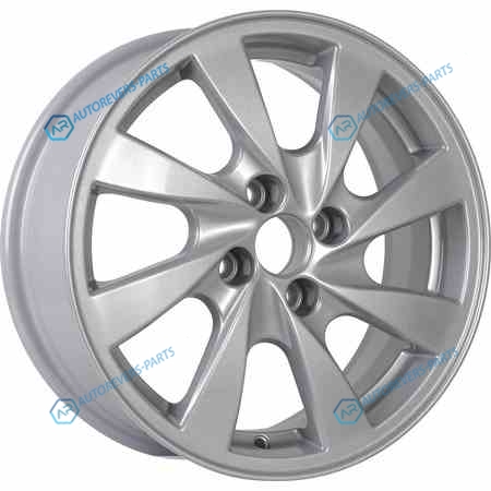 7234544 КиК Серия Реплика КС928 (15_Kalina Cross) R15x6 4x98 ET33 CB58.5 Silver