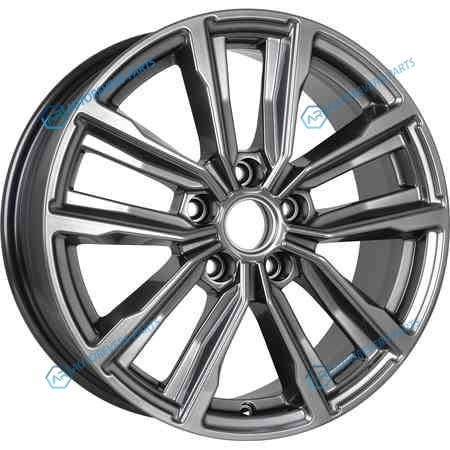 7237138 КиК Лацио R17x7.5 5x114.3 ET45 CB60.1 Dark_platinum