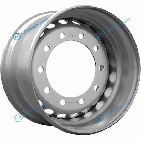 7126810 ASTERRO M22  R22.5x9.00 10x335 ET161 CB281 Silver (2237)