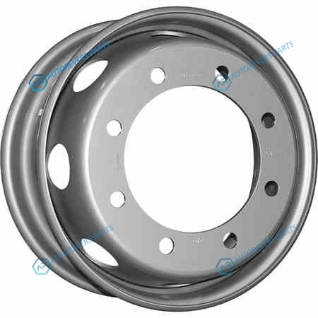 7180204 HARTUNG 510-02 М20 R19.5x6.75 8x275 ET133 CB221 Silver внешний вентиль