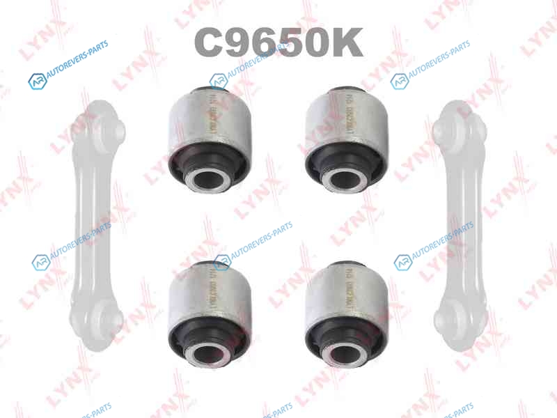 C9650K Комплект сайлентблоков  Рычагов Зад. подв. | зад