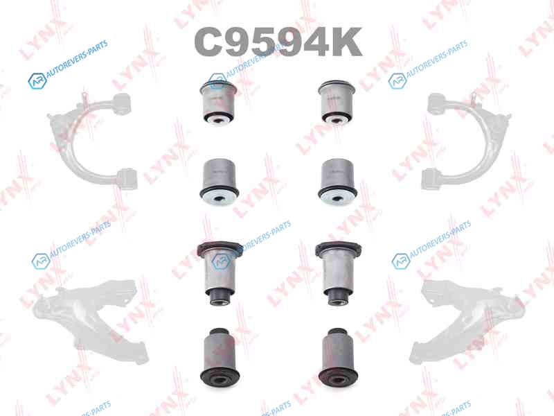 C9594K Комплект сайлентблоков рычагов подвески | перед (содержит C8587. C8588. C8589)