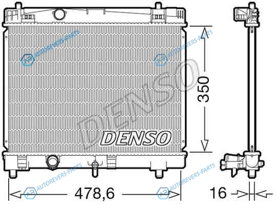 DRM50103 Радиатор