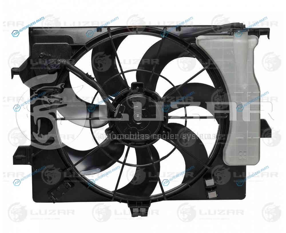 LFK 08L0 Эвентилятор охл. с кожухом (брезист.) для ам Hyundai SolarisKia Rio (10-) AC-