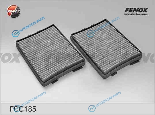 FCC185 Салонный фильтр угольный к-т из 2 ШТ