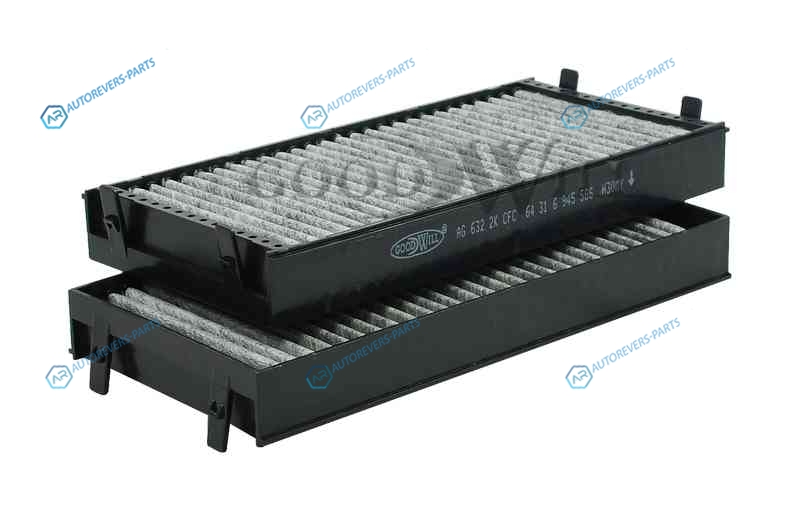 AG 632 2K CFC Фильтр салона угольный
