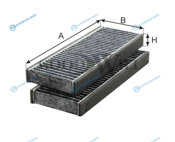 AG 161 2K CFC Фильтр салона угольный