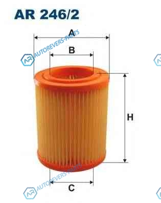 AR2462 Фильтр воздушный HONDA
