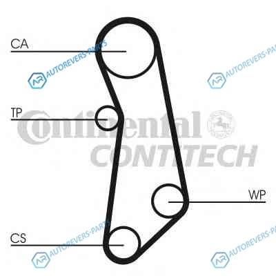CT1115K1 Комплект ремня ГРМ