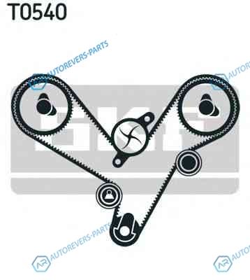 VKMA 95913-1 Комплект ремня ГРМ