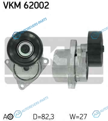 VKM 62002 Ролик натяжной приводного ремня