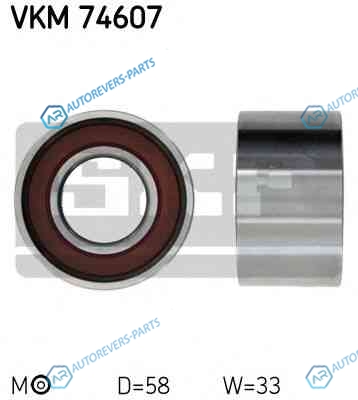 VKM 74607 Ролик натяжной ремня ГРМ