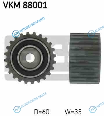 VKM 88001 Ролик обводной ремня ГРМ