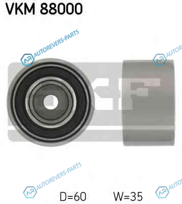 VKM 88000 Ролик обводной ремня ГРМ