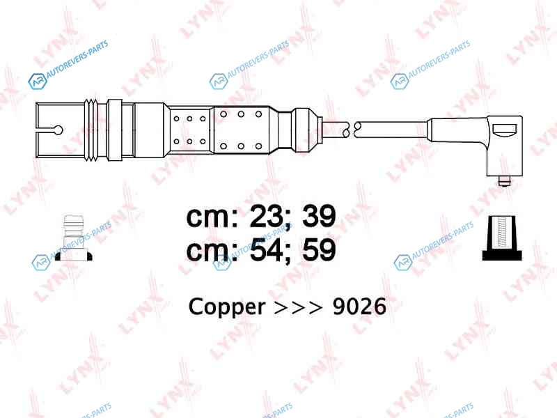 SPE8013 Комплект высоковольтных проводов