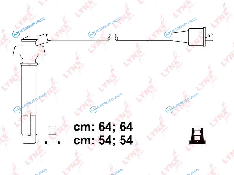 SPE7113 Комплект высоковольтных проводов