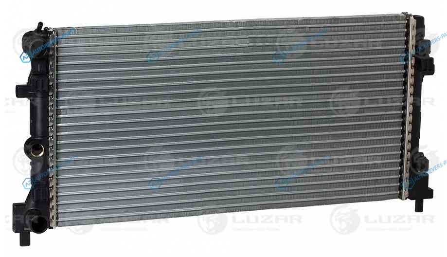 LRc 1853 Радиатор охл. для ам VW Polo Sedan (10-)Skoda Rapid (12-)