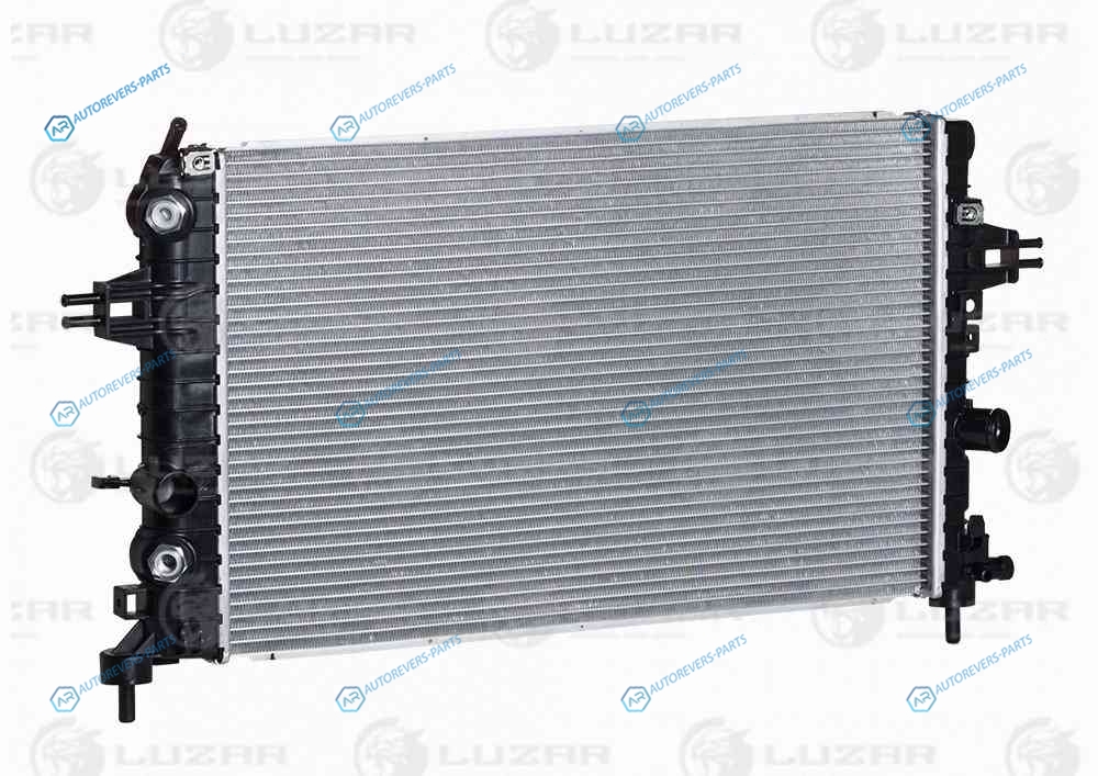 LRc 21185 Радиатор охл. для ам Opel Astra H (04-) 1.6i1.8i AT