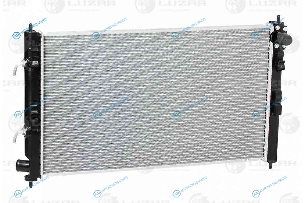 LRc 11198 Радиатор охл. для ам Mitsubishi Lancer X (07-) 1.5i 4AT