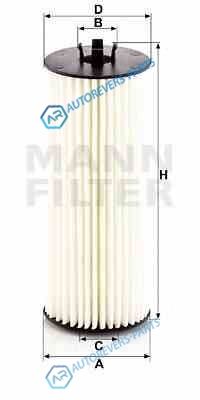 HU 60081 Z Фильтр масляный
