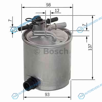 F 026 402 096 Фильтр топливный