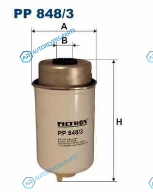 PP8483 Фильтр топливный FORD