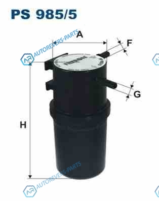 PS9855 Фильтр топливный VW GROUP