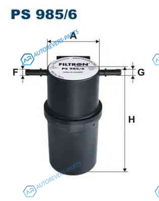 PS9856 Фильтр топливный VW GROUP