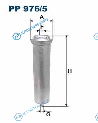 PP9765 Фильтр топливный BMW