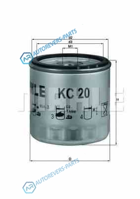 KC 20 Фильтр топливный