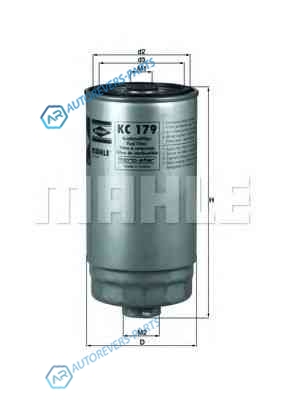 KC 179 Фильтр топливный