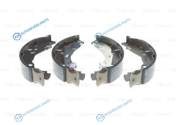 0 986 487 819 Колодки тормозные барабанные | зад