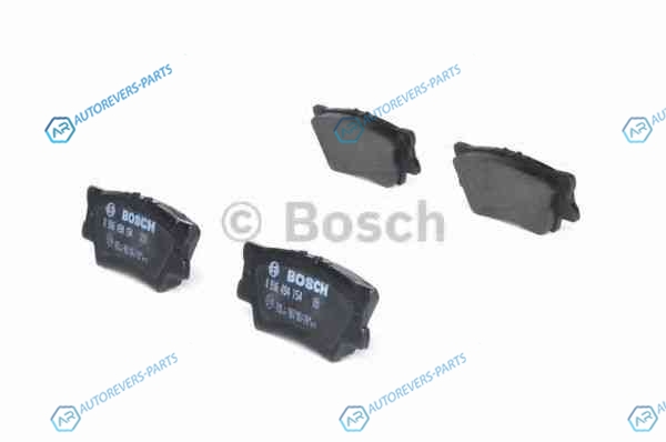 0 986 494 154 Колодки тормозные дисковые | зад