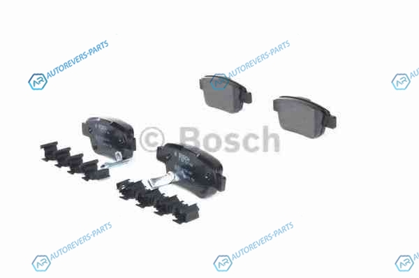 0 986 424 798 Колодки тормозные дисковые | зад