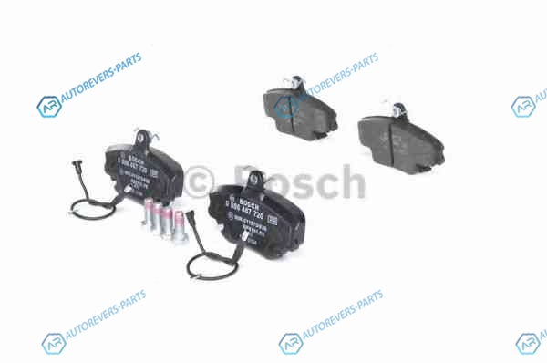 0 986 467 720 Колодки тормозные дисковые | перед