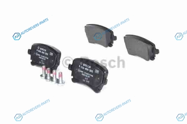 0 986 494 303 Колодки тормозные дисковые | перед