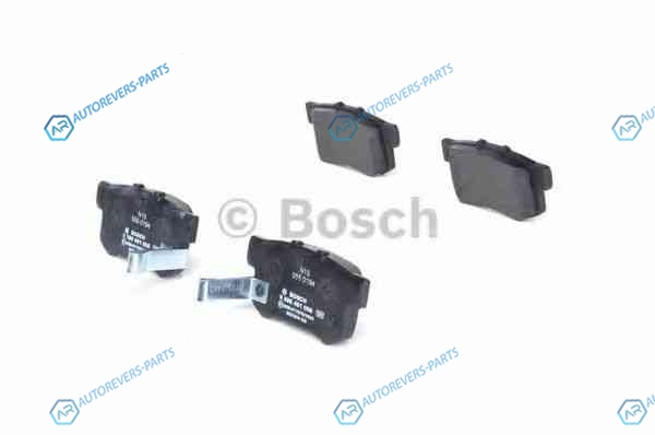0 986 461 006 Колодки тормозные дисковые | зад