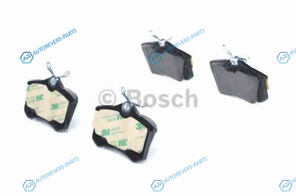 0 986 466 683 Колодки тормозные дисковые | зад