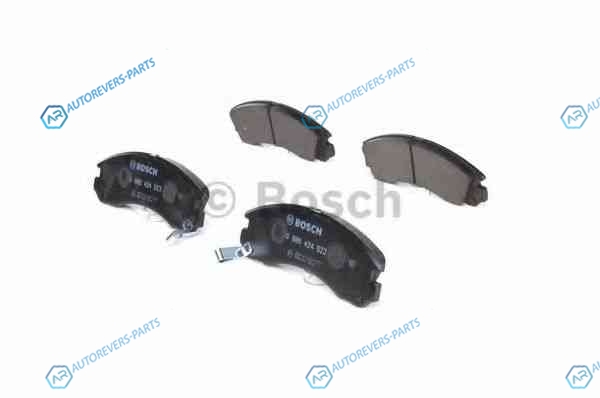 0 986 424 523 Колодки тормозные дисковые | перед